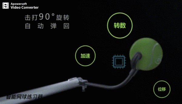 网球伴侣（Teemate）练习器让初学者也可以单手反手击球！(图1)