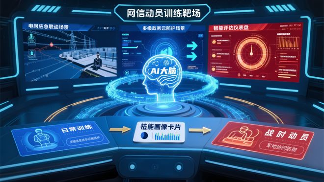 创新解决方案丨丈八网安网信动员训练靶场：平战一体智训成军(图1)
