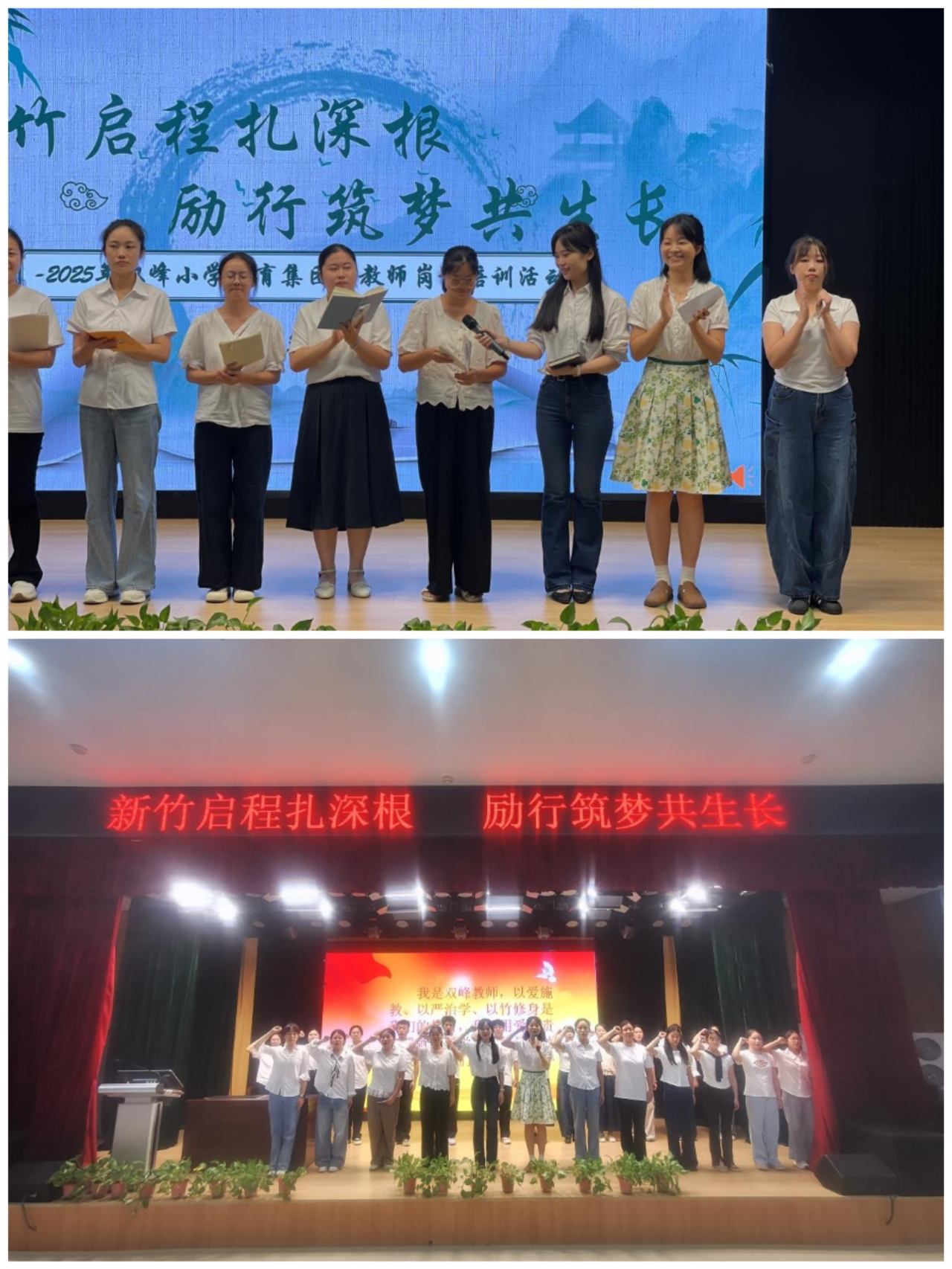 双峰小学教育集团开展2025年新教师岗前培训活动(图5)