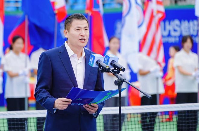 2025湖北银行·京山网球公开赛开幕 网球之乡“京”彩绽放(图2)