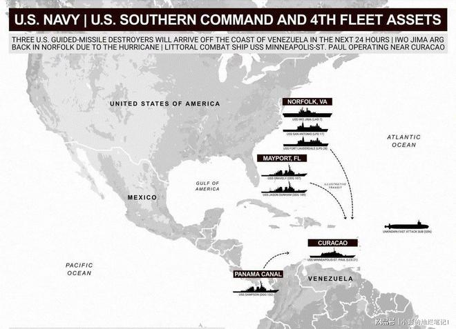 意外：委内瑞拉苏-30战机飞越加勒比海美国海军舰群(图2)
