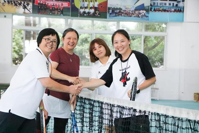 “武”动激情“顺”势而上 成都武顺街小学举行教职工网球比赛(图1)