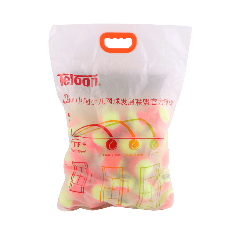 让孩子快乐成长的秘密武器——天龙（Teloon）网球儿童初学短式训练网球(图1)