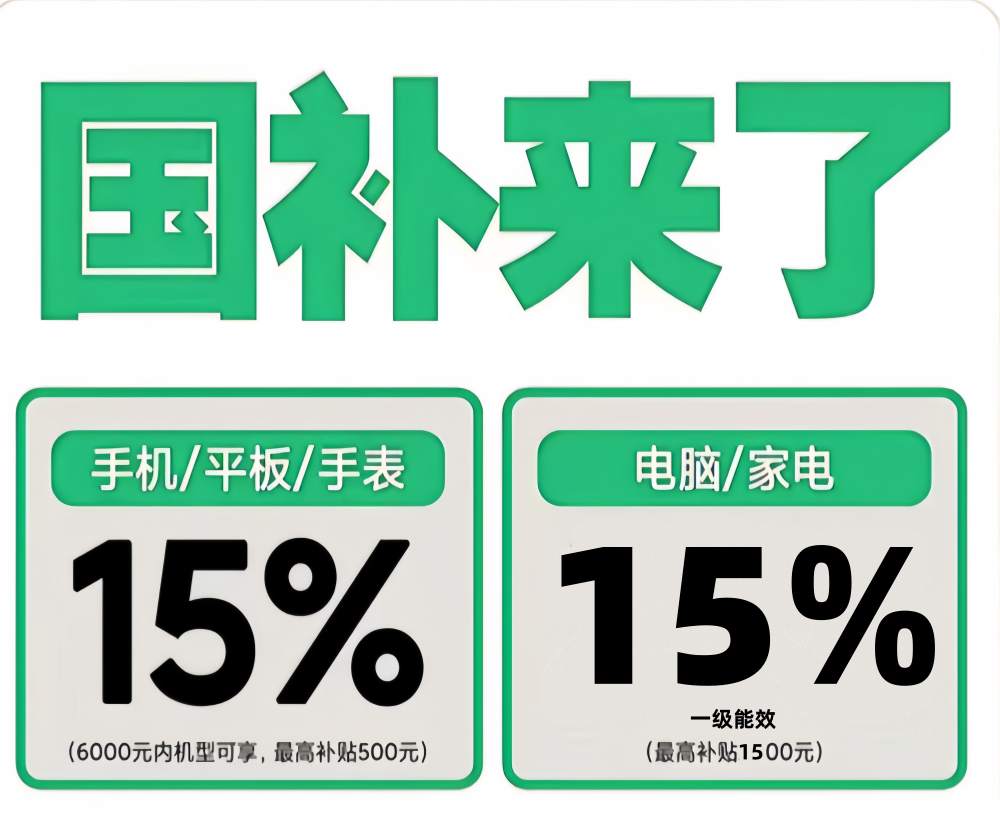 2026年国补政策3月最新消息：国补申领指南手机家电领取入口方法、抢购技巧和注意事项！(图2)
