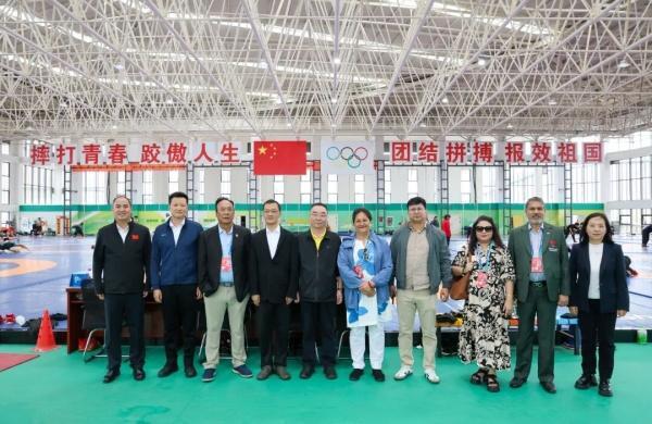 尼泊尔奥林匹克委员会和孟加拉国奥林匹克协会到访云南省体育工作大队（网球中心）(图5)